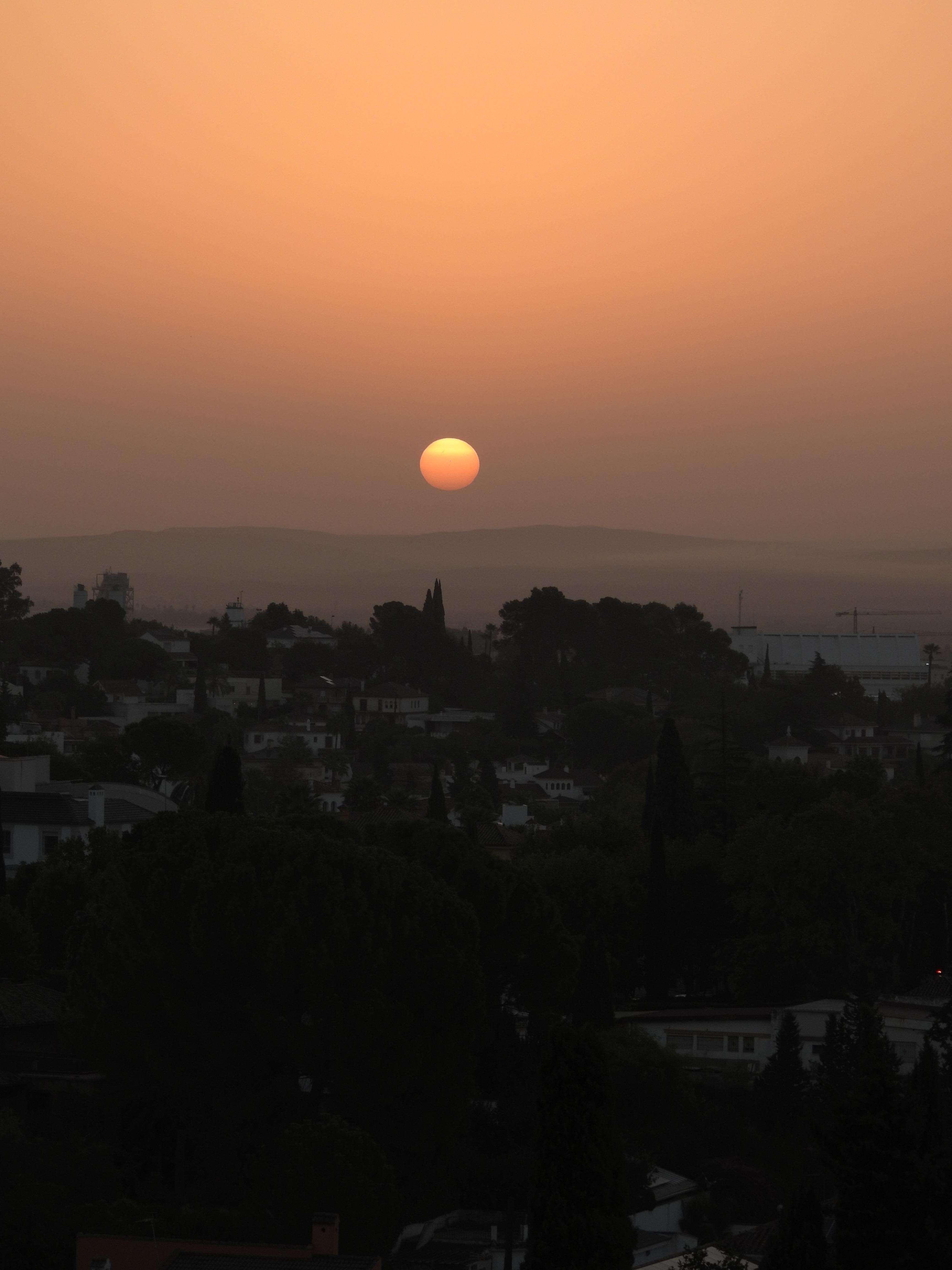 Nascer do Sol vista da sacada 