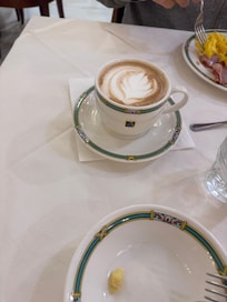 Le cappuchino du petit déjeuner