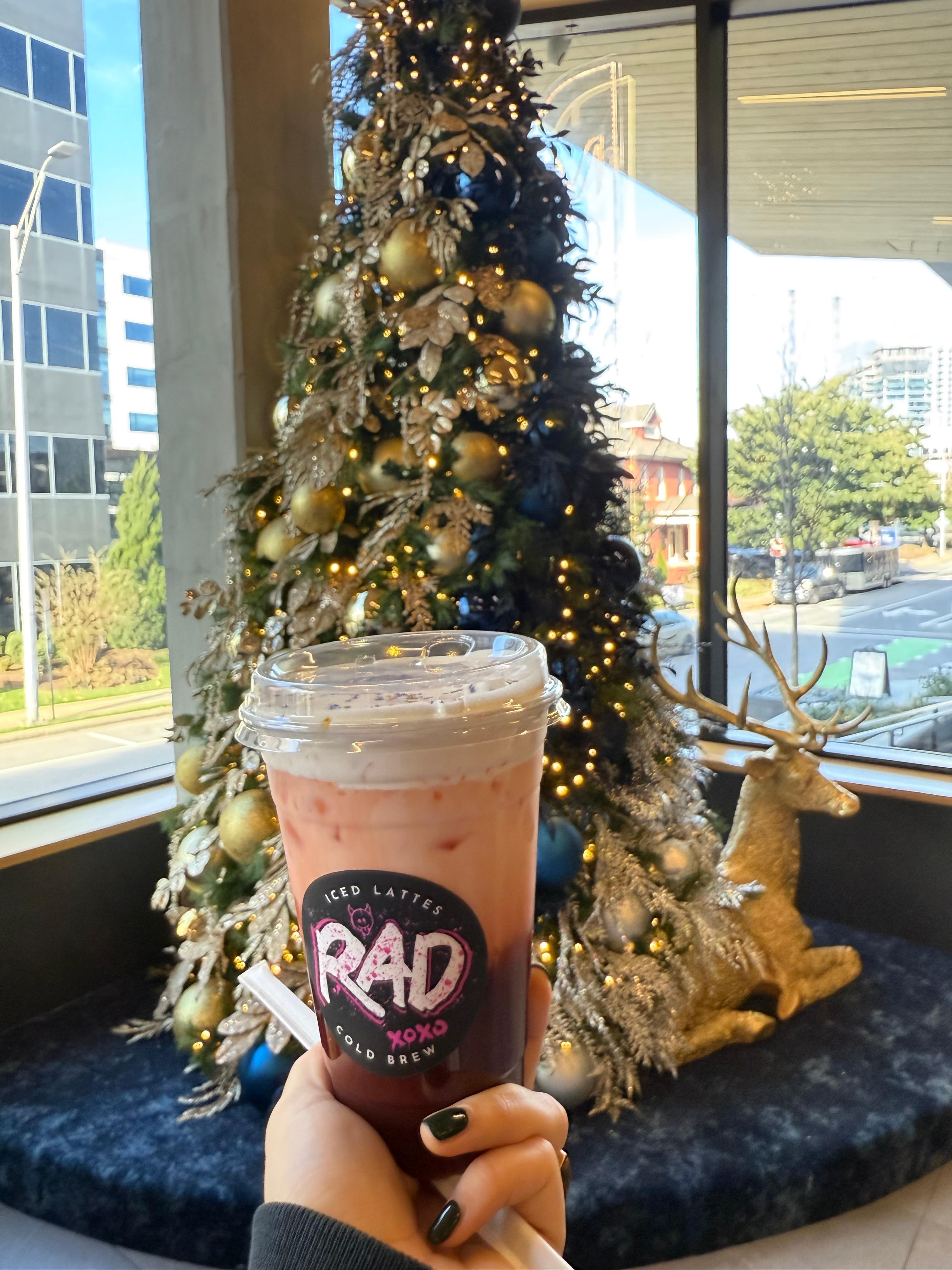 Check out Kim at Rad coffee in the lobby! 