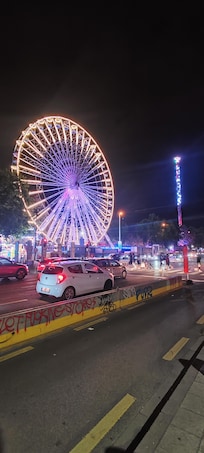 Funfair nearby