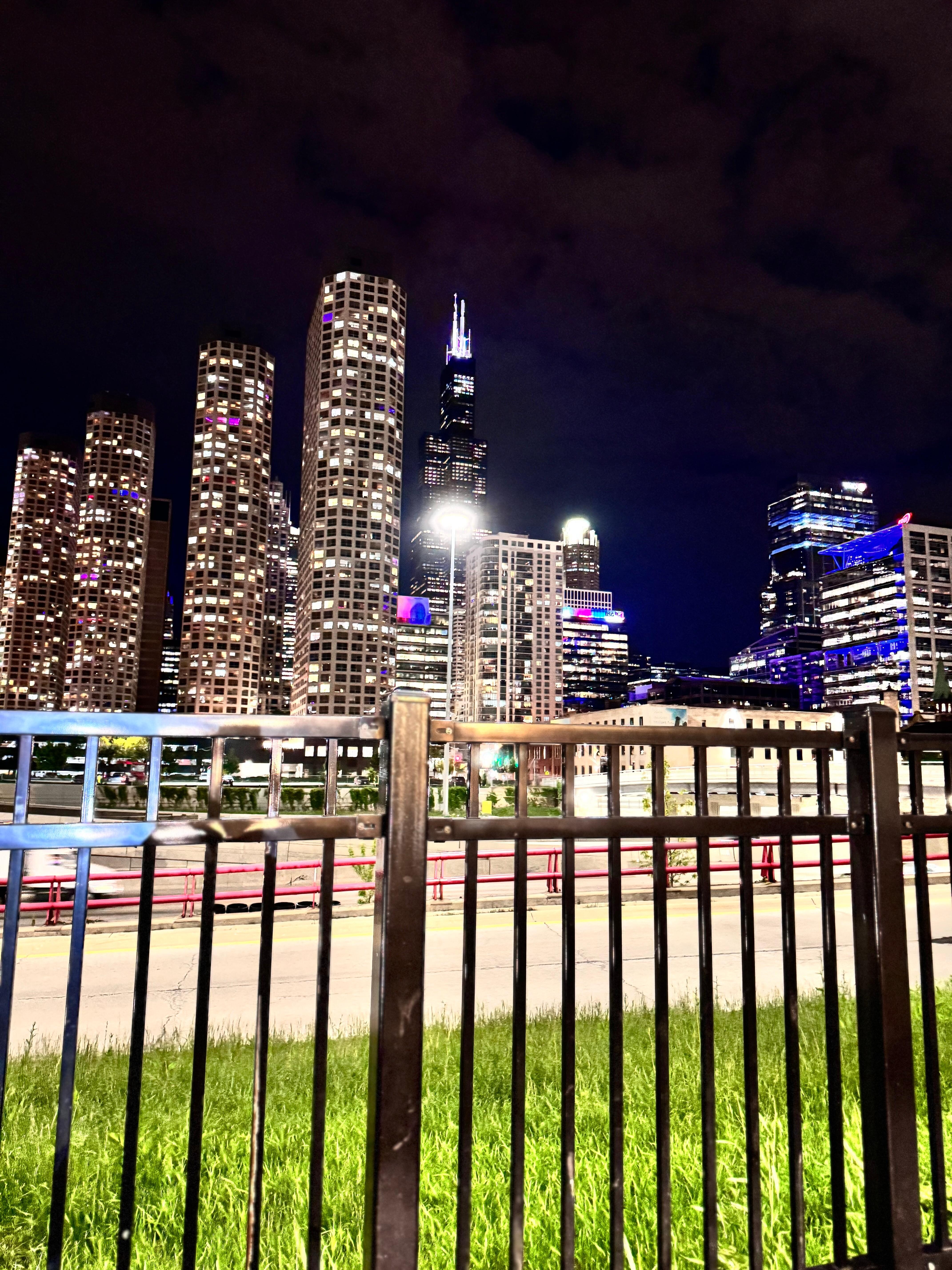 An amazing view from just outside the lobby! Taking in the mass and beauty of downtown was just a wonderful site to see. 