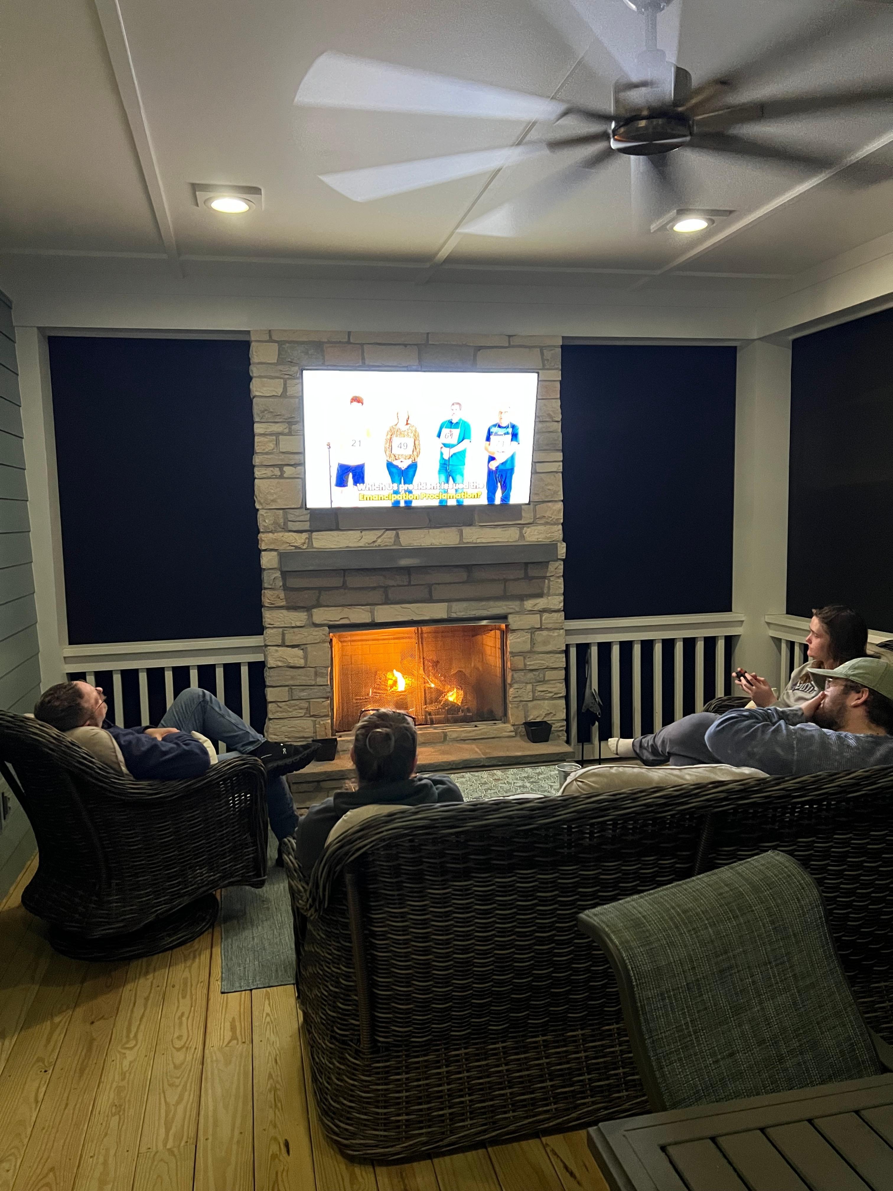 End of the day relaxing