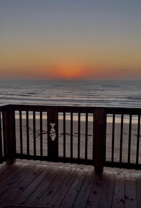 Sunrise view from the upper deck