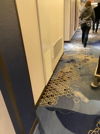 My daughter just jumped over the vomit in the hallway on floor 33. I have video but it won’t let me post it.