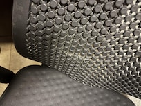 Cracked office chair