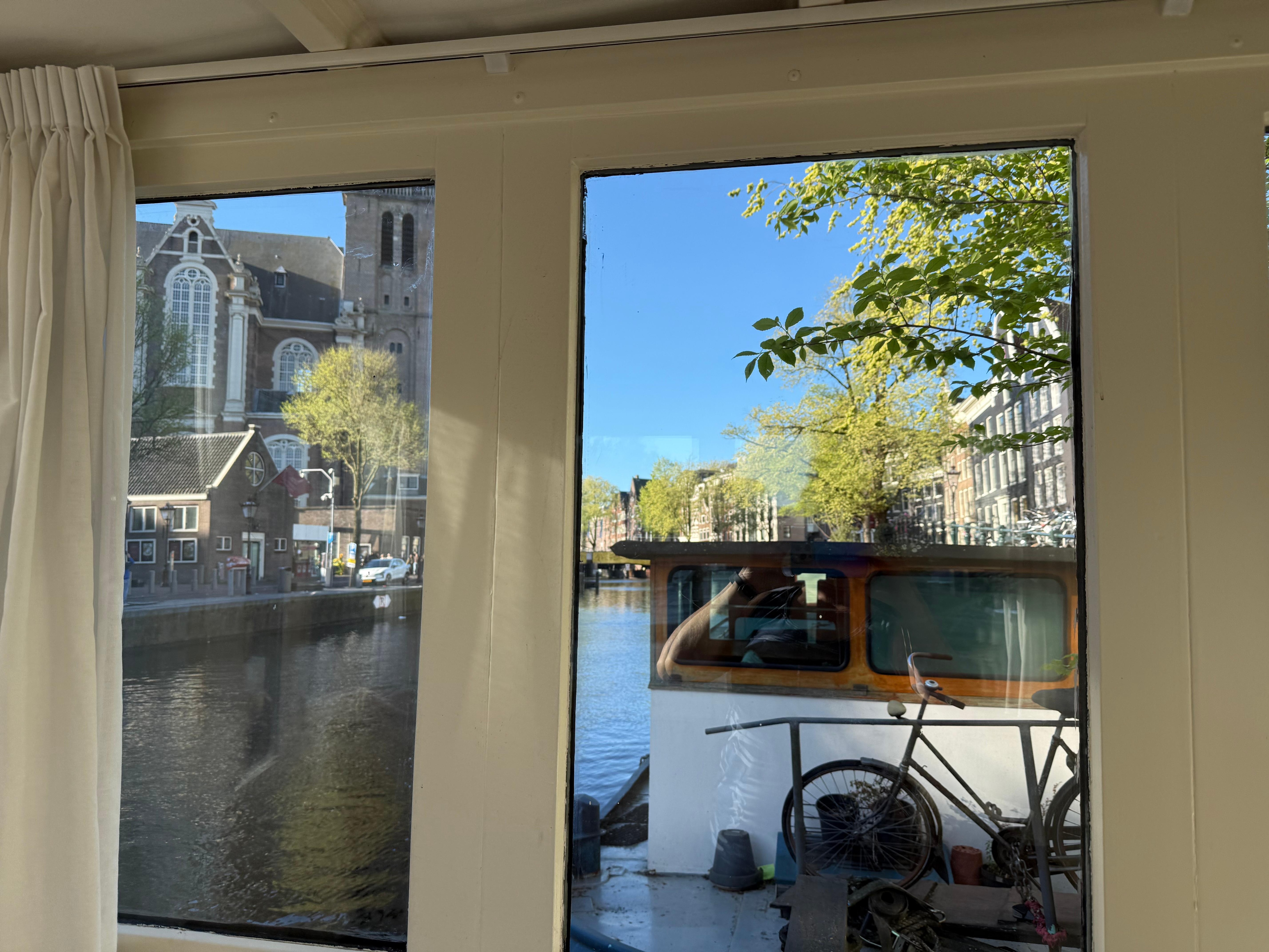View from pilot house