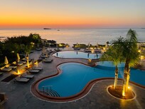 Sunrise view from balcony