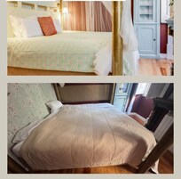 Photo from website versus reality. Very disappointing.