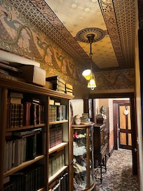 Hallway to our private bathroom