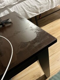 general condition of all the furniture (everything is broken/secondhand)