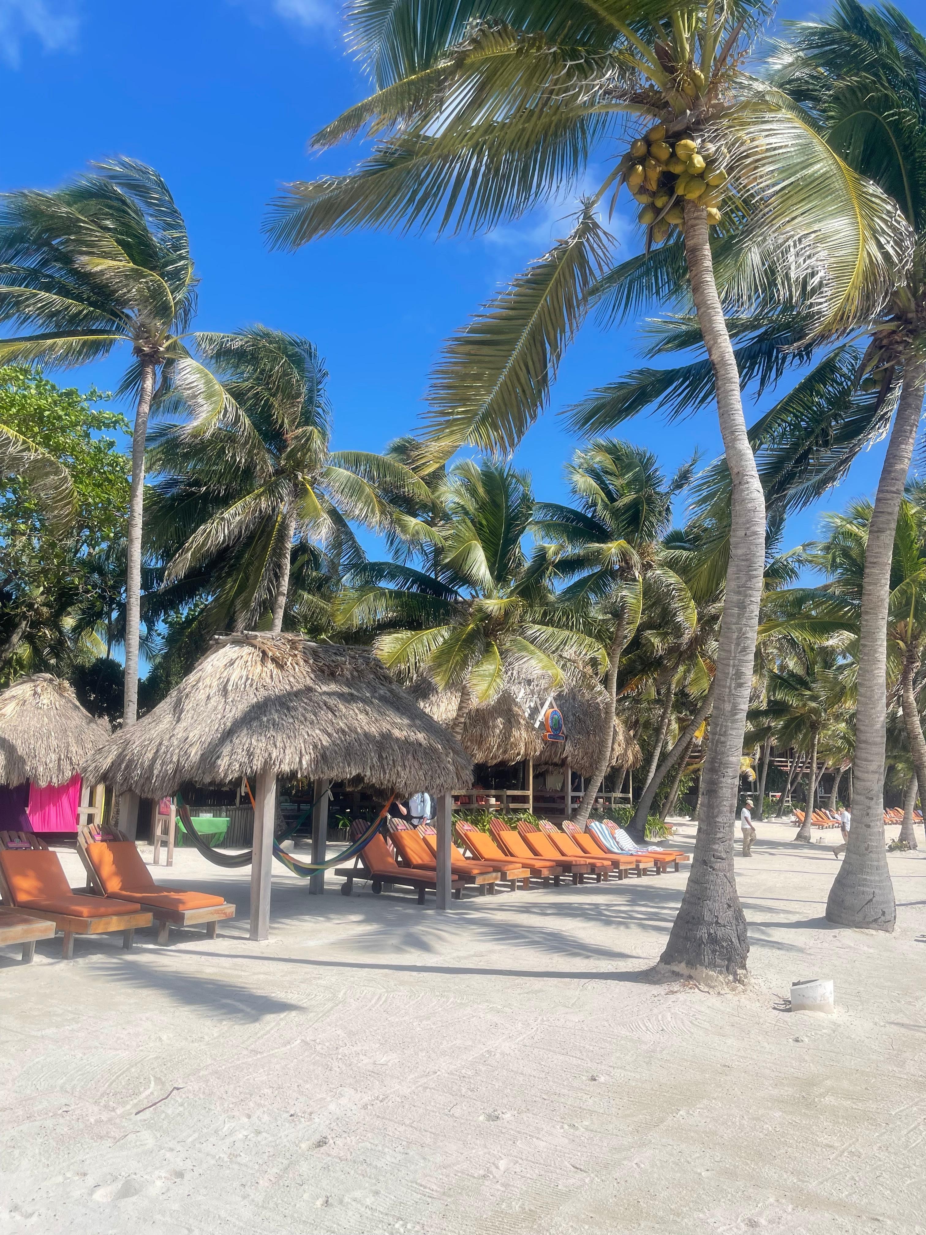 Walking into Ramon’s from the dock 