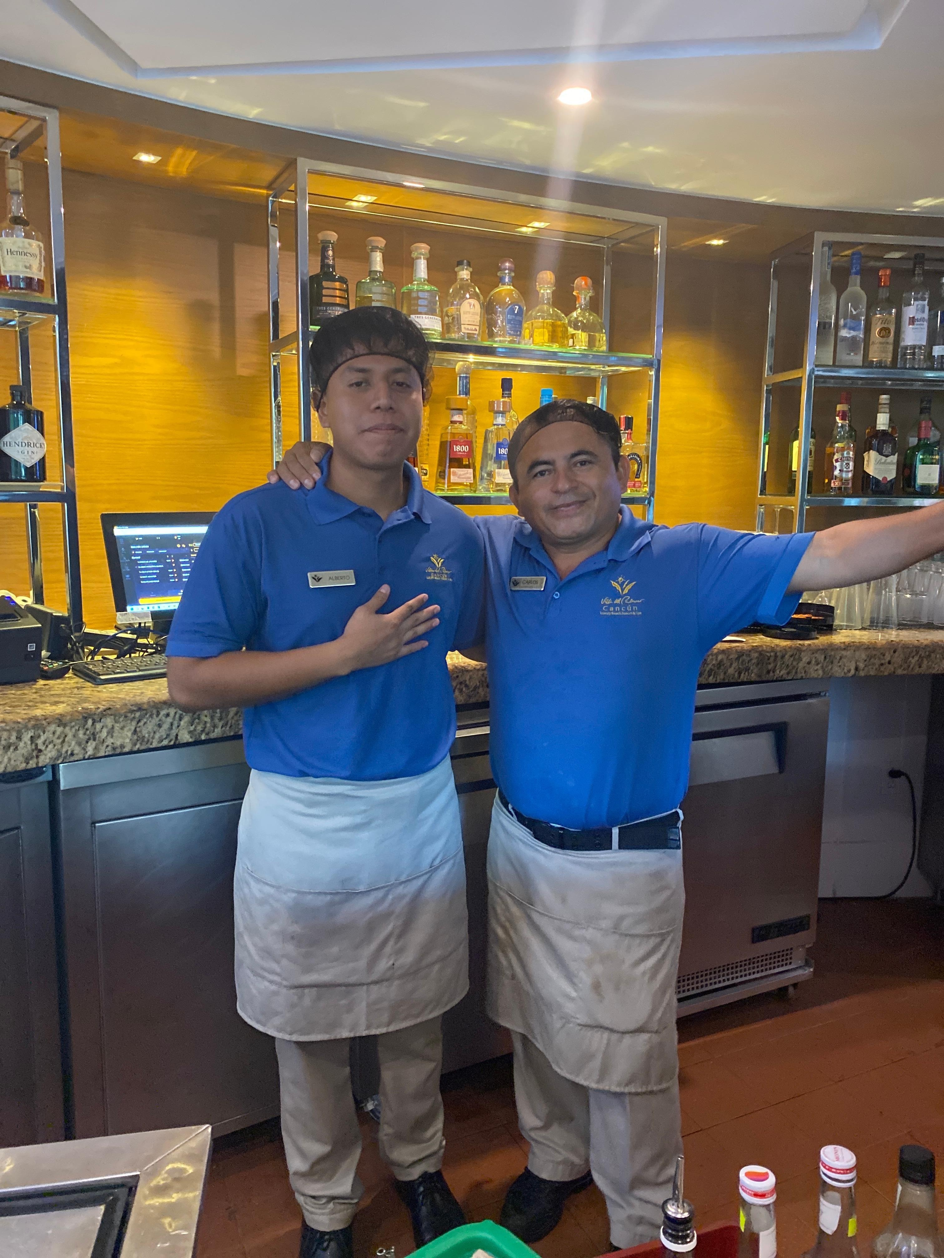 Alberto Garcia is amazing and my margarita was one of the best I’ve had! 🎉Carlos was so attentive and so kind! Lots of personality here! 