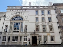 Hotel front exterior