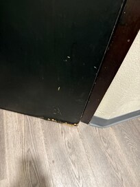 Doors were beat up.