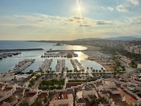 View from Botanical gardens.