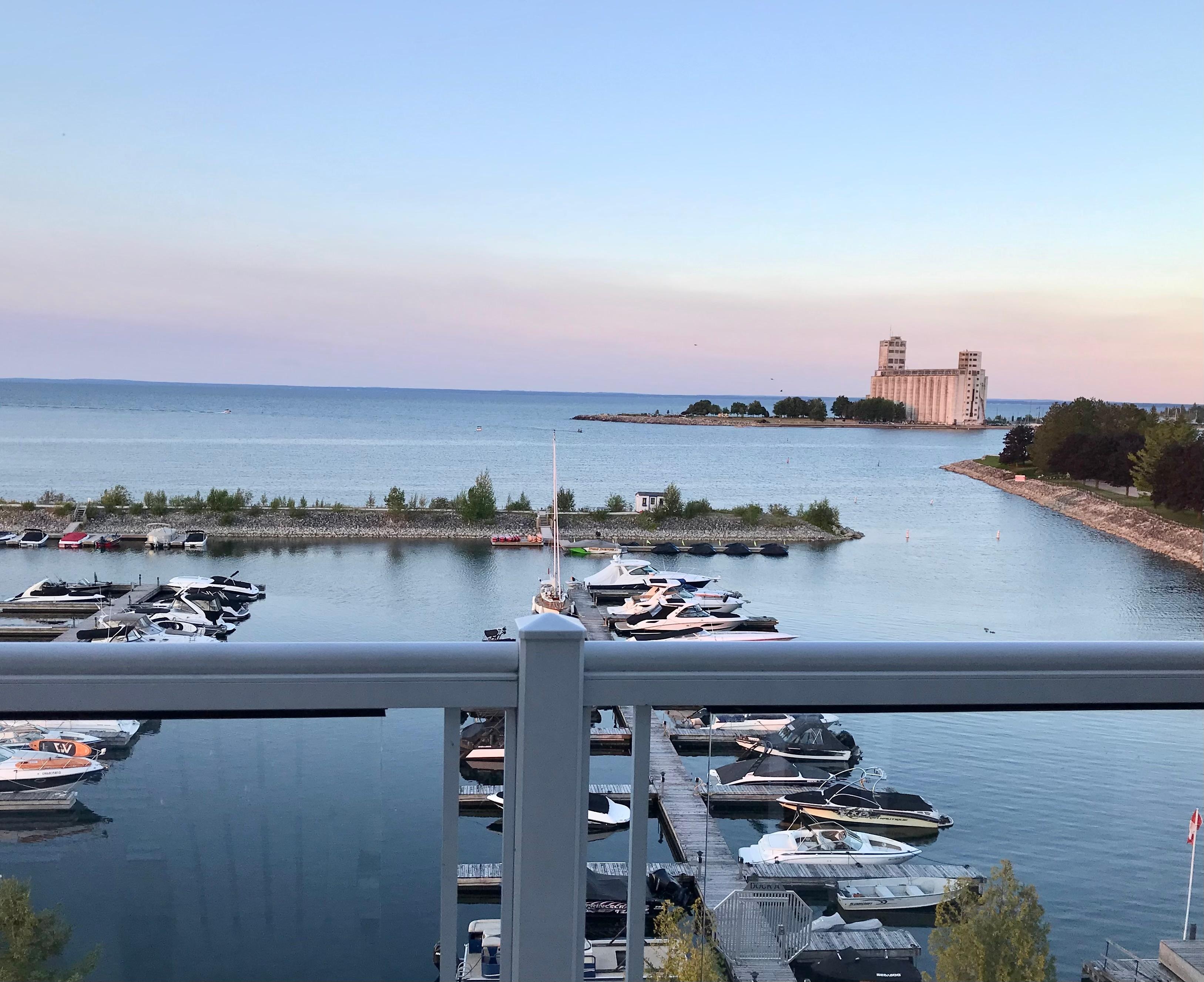 View from the balcony