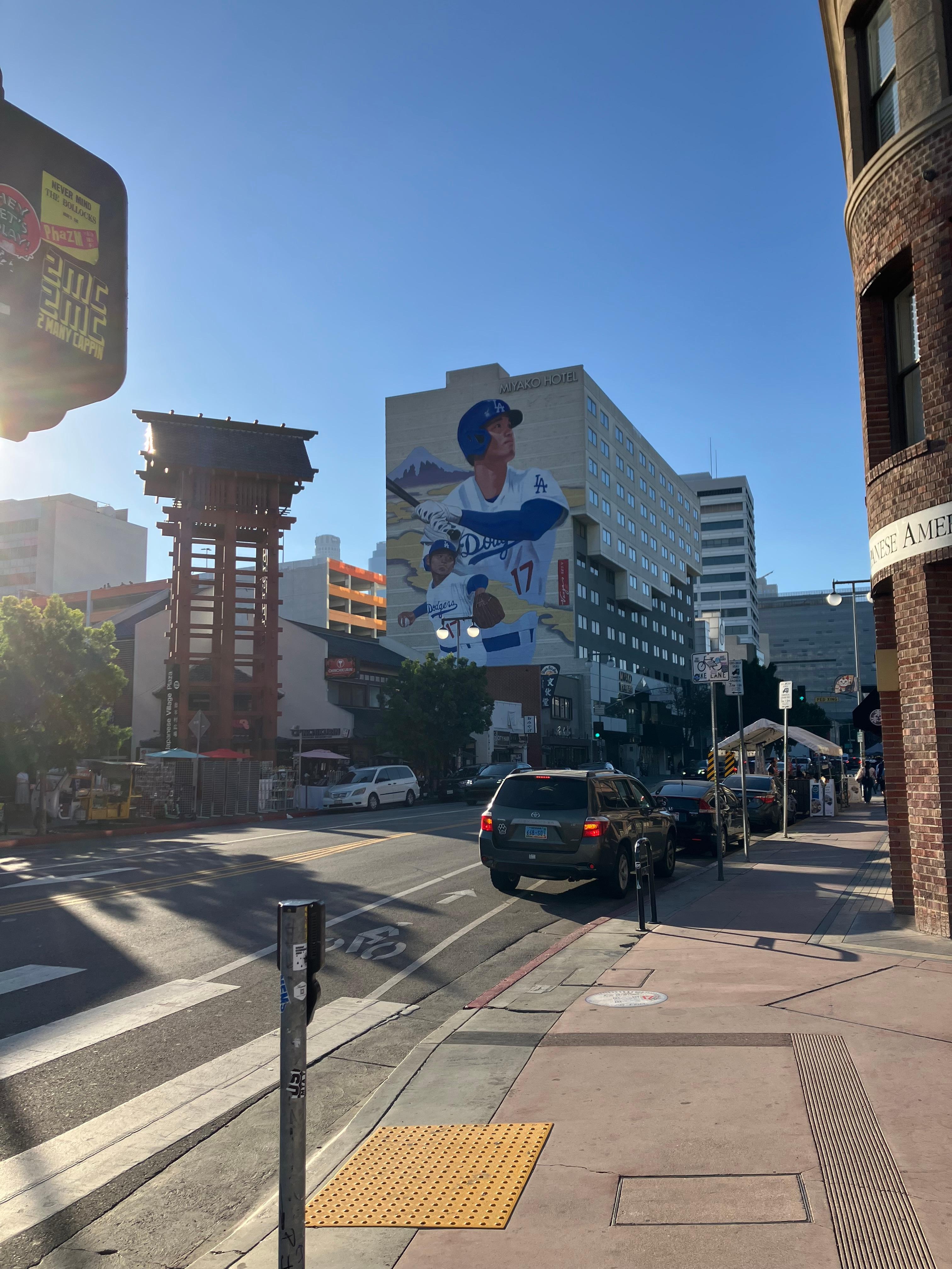 リトルトーキョーのど真ん中