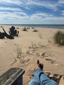 Beach on a sunny fall day!