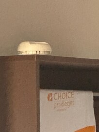 Other part of the fire alarm.. no batteries