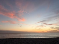 Sunset on the beach