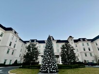 View of hotel from the front