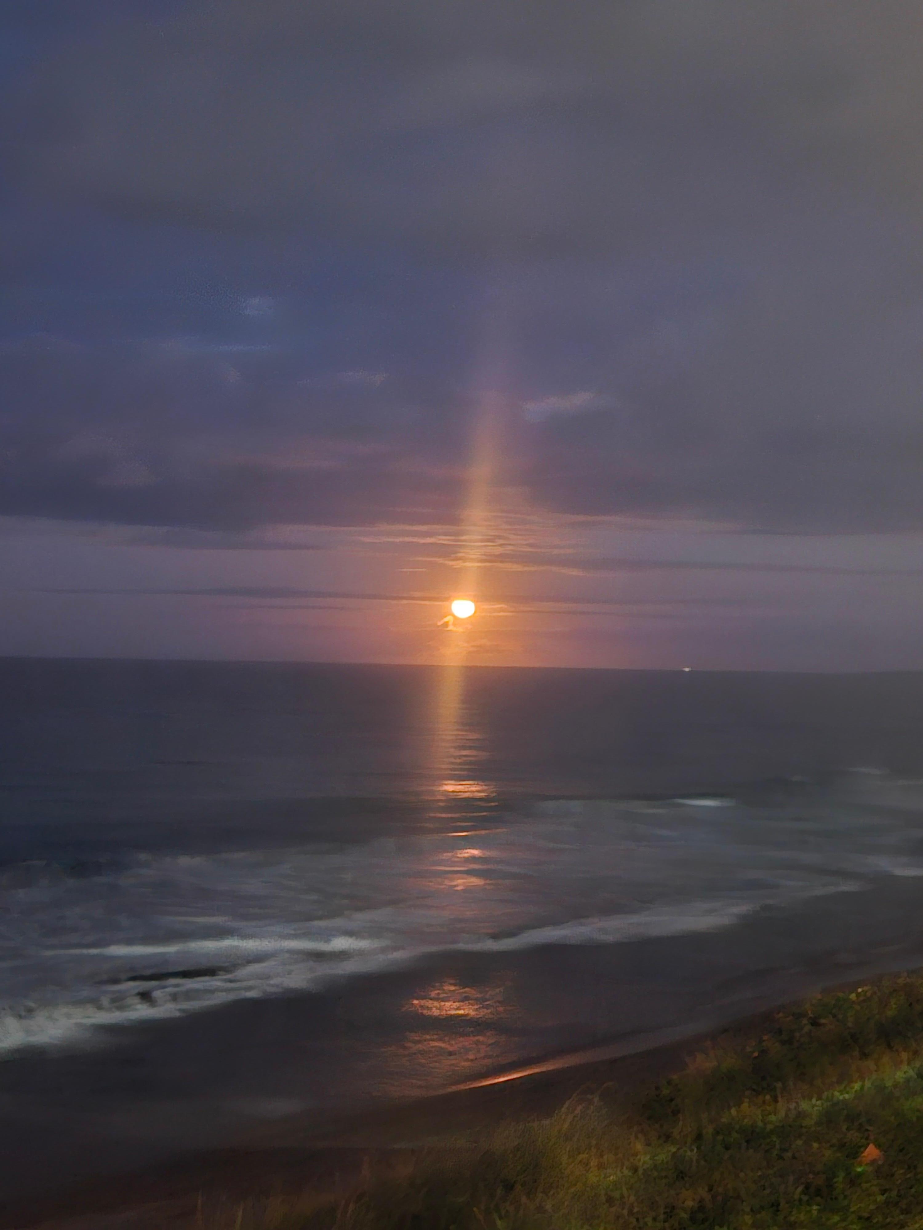 Sunset by the Ocean View Food Park