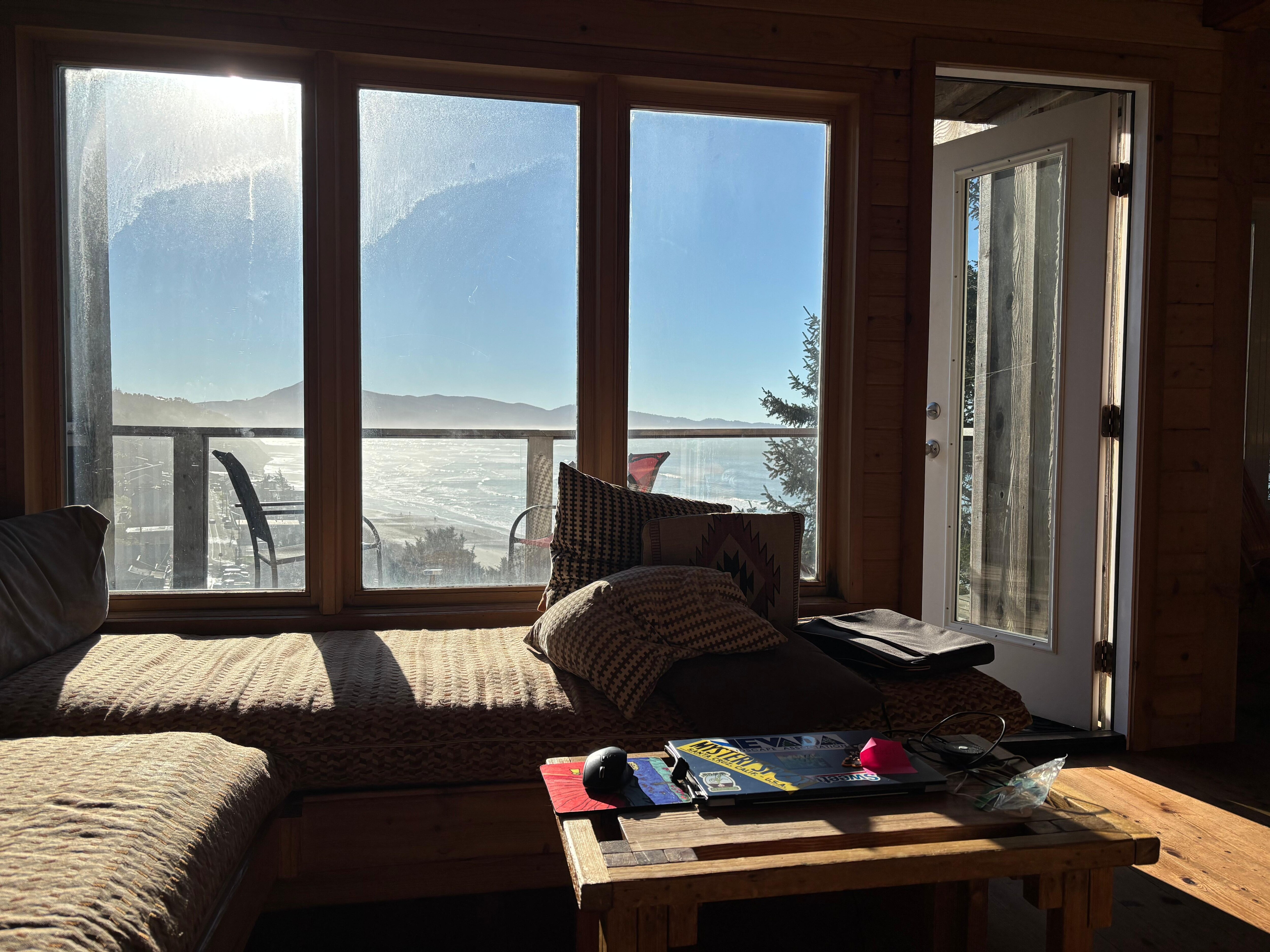 View from front room