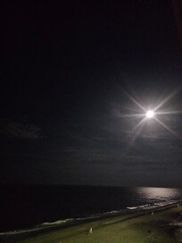 Moon over the Ocean