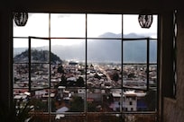 View from 2nd floor living room