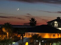 Night view from our condo.