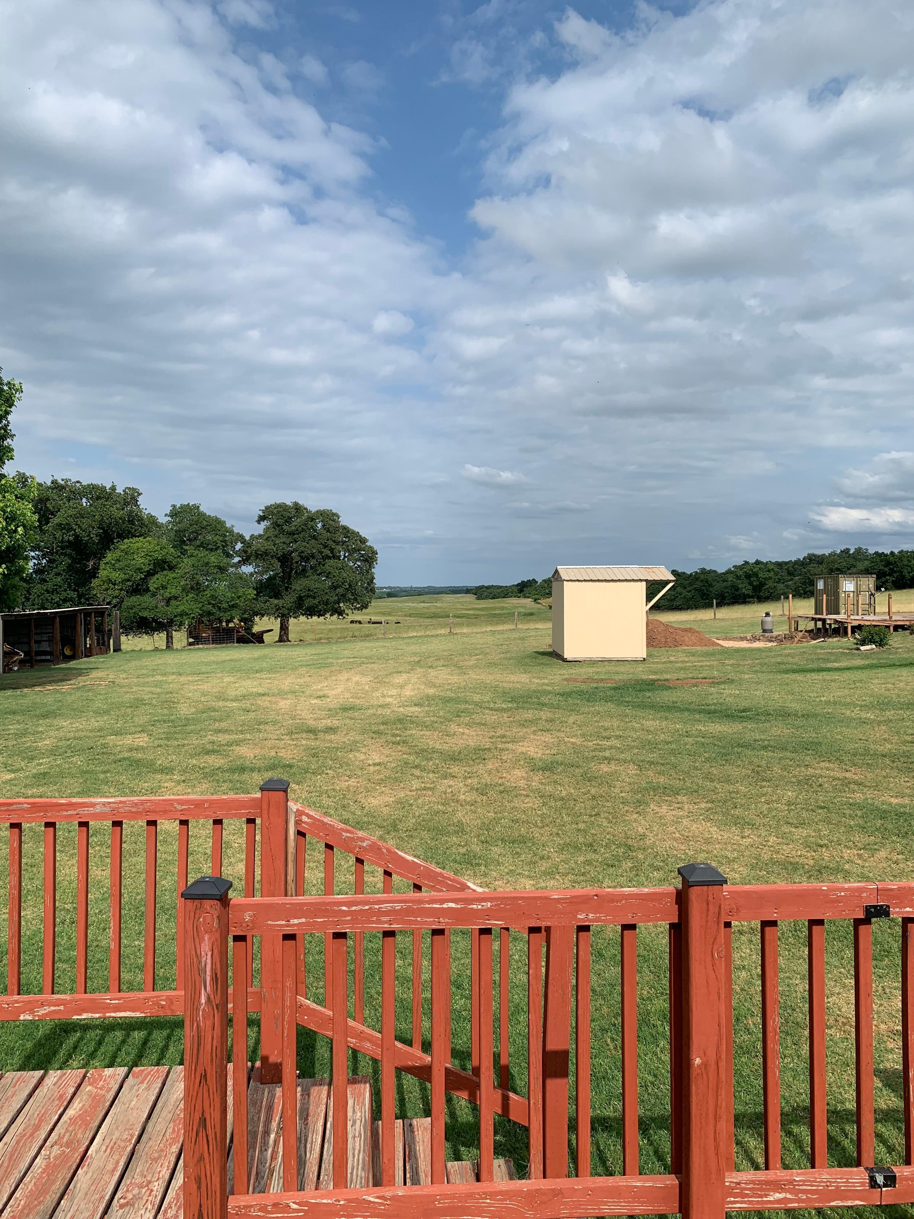 View from the deck
