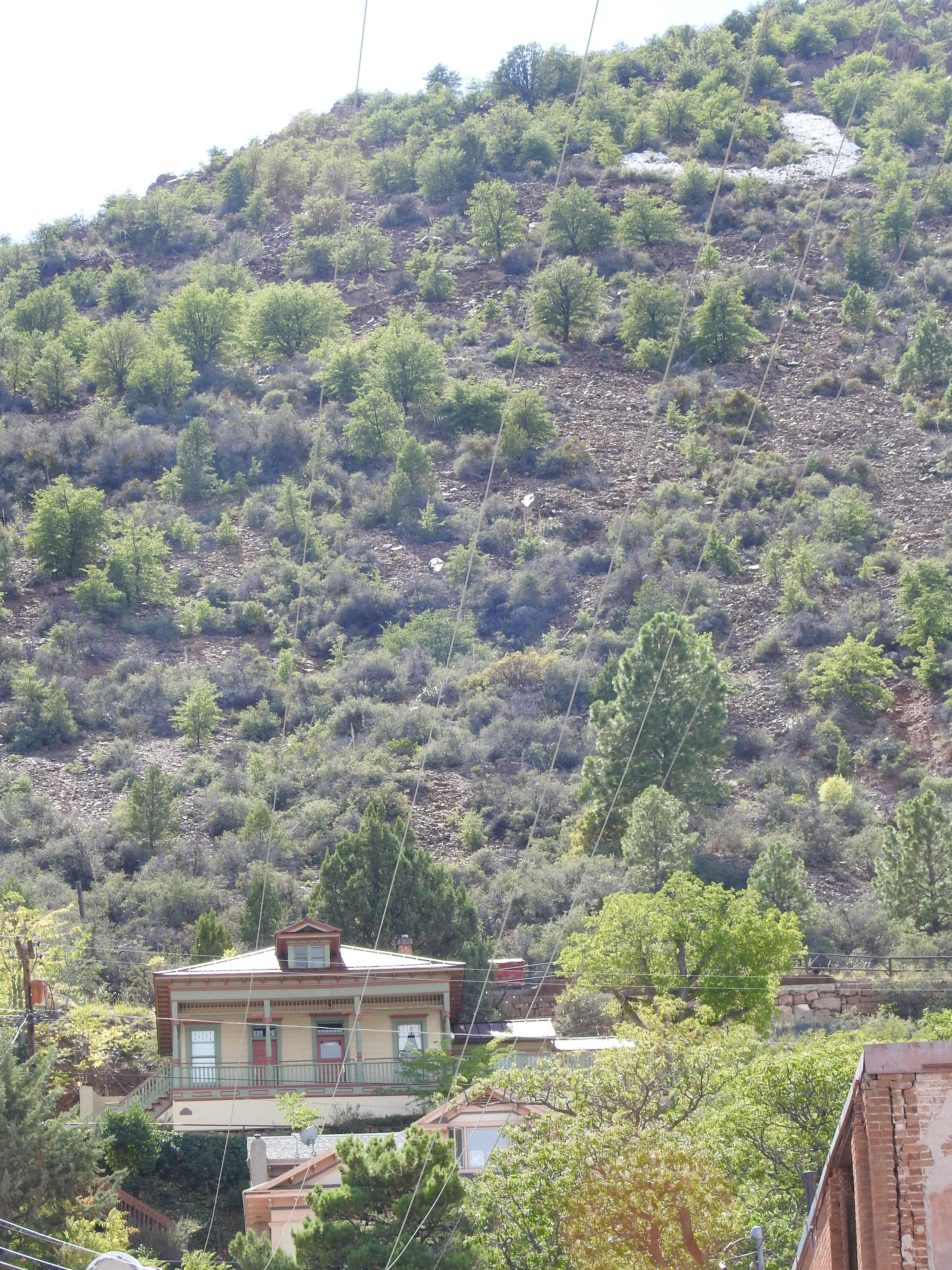View of the house from Hull Ave and 1st Ave