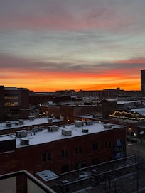 We got a morning of snow!