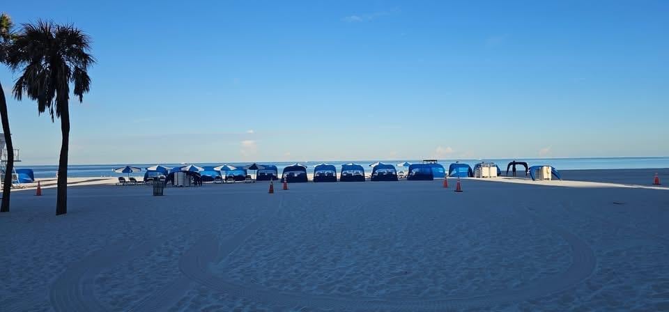 Beach near the hotel