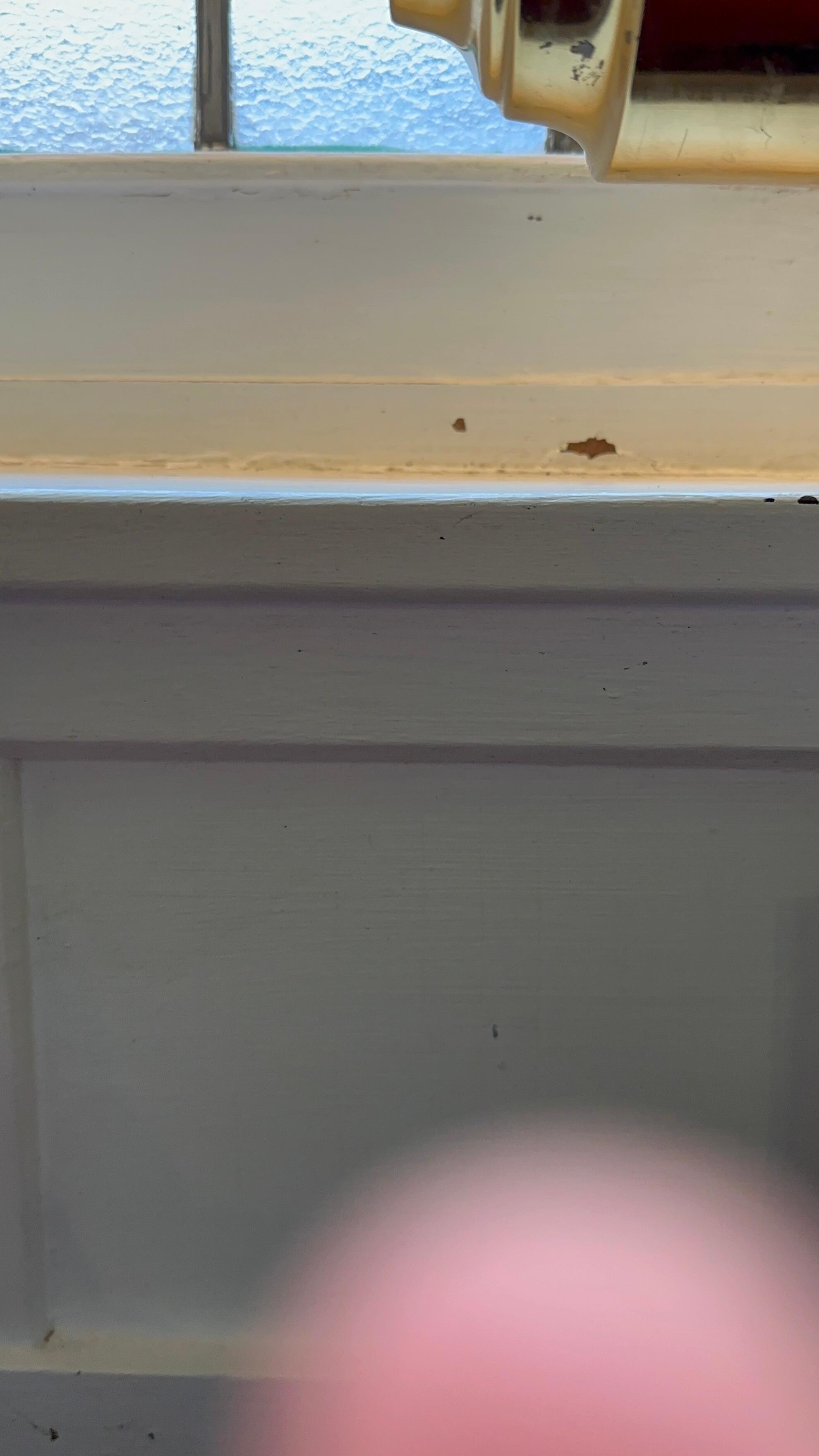 Wall dirty or marked