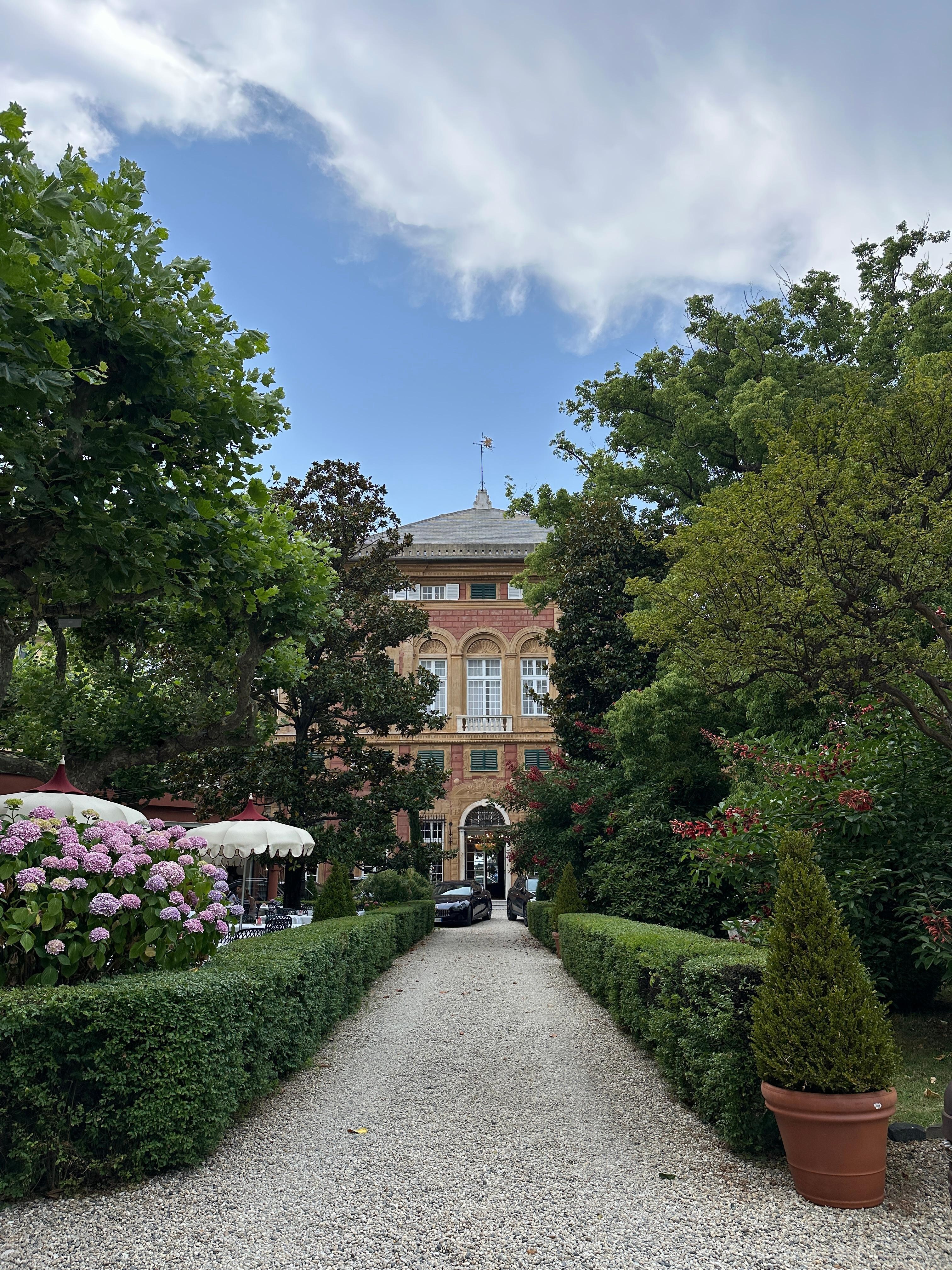 Del av trädgården