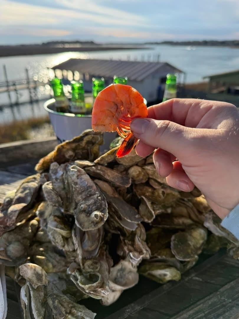 Bowen’s Island- just a very short 5 minute ride 