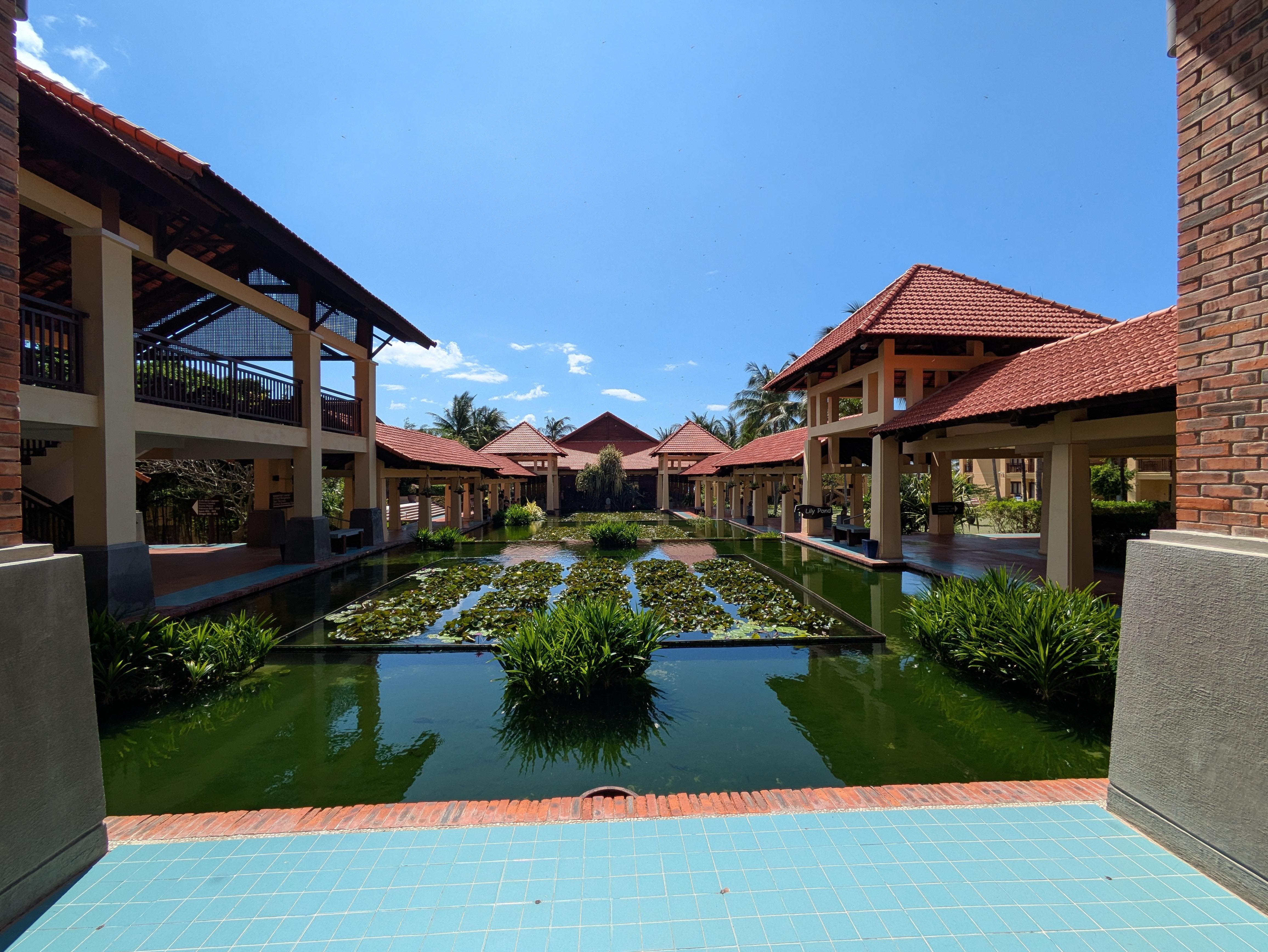 Beautiful grounds and lovely coi ponds.