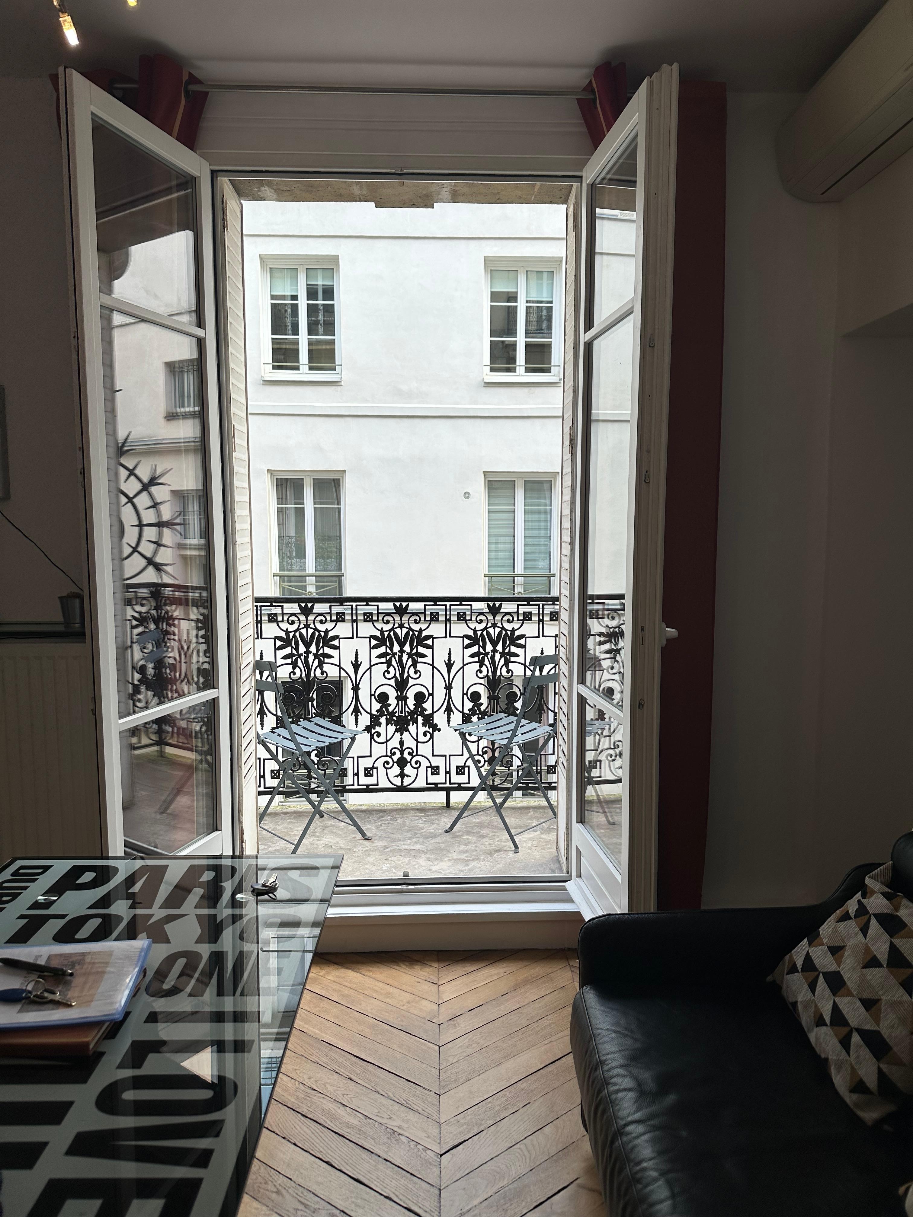 Loved having a balcony!