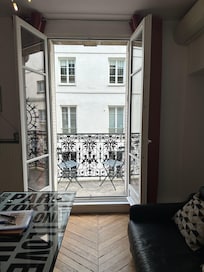 Loved having a balcony!