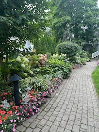 Grounds of hotel