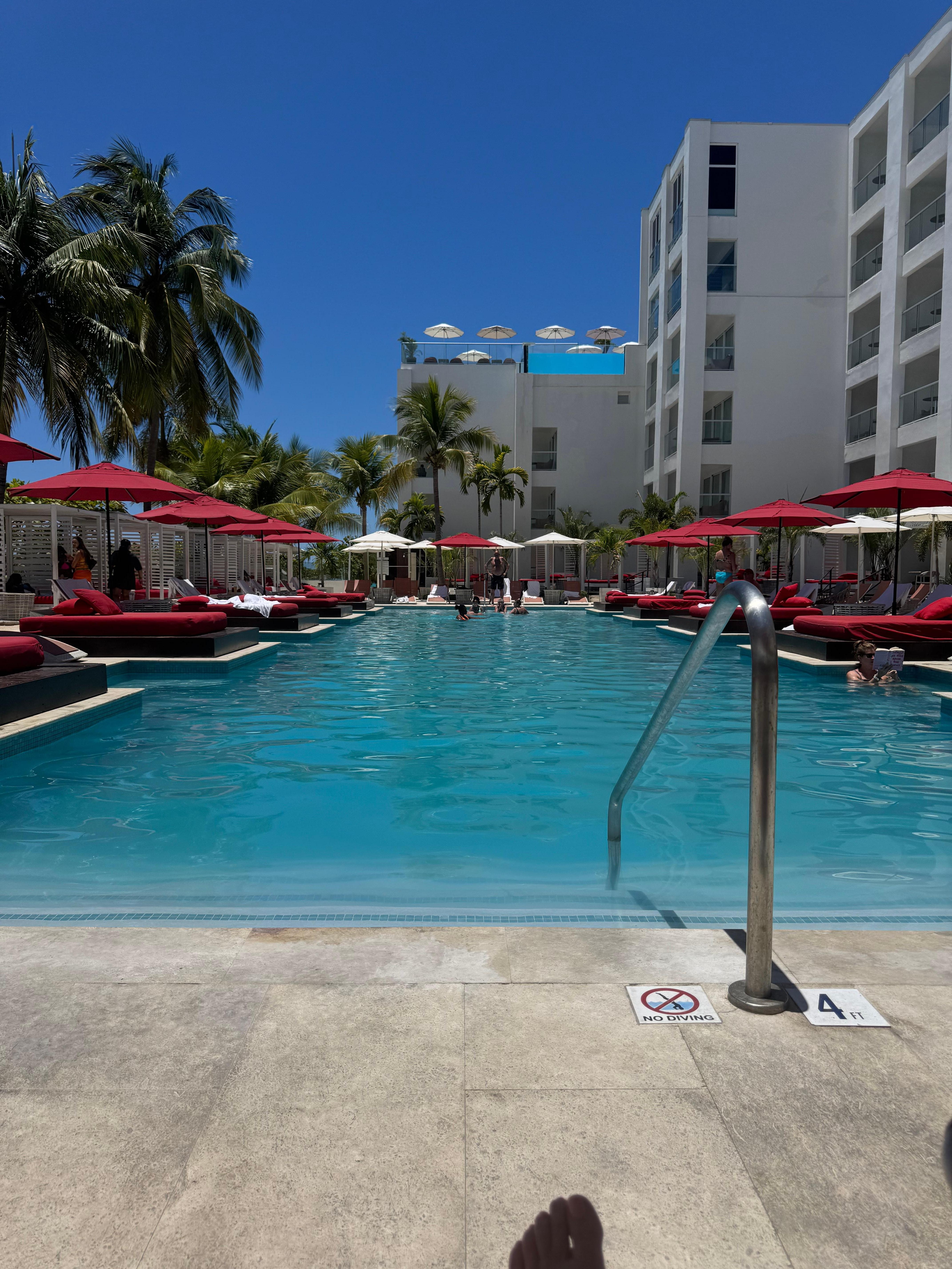 One of the pools. 
