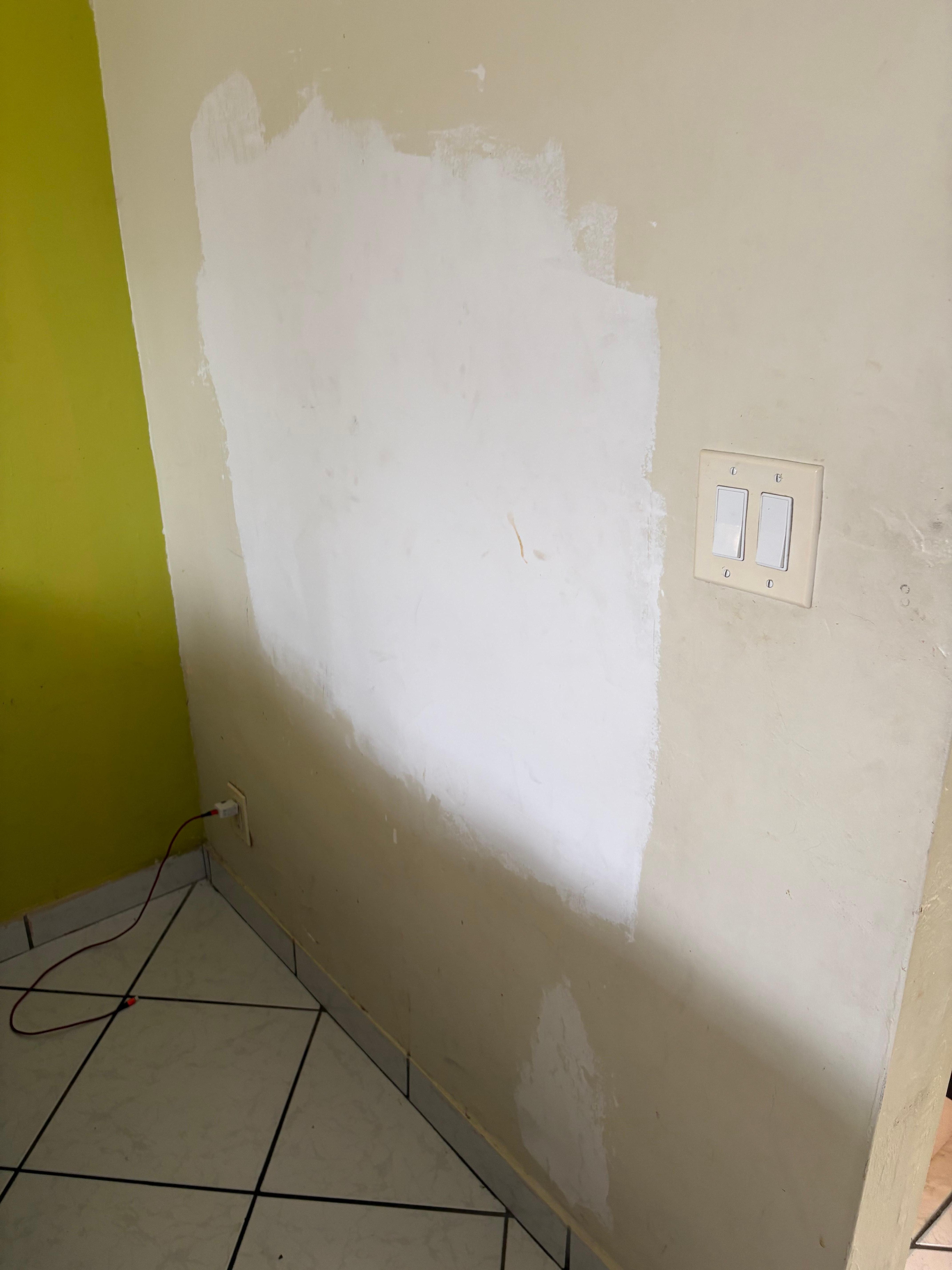 More unfinished walls