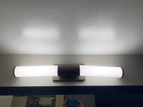 Light on right side is not staying level with other side.