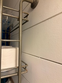 bathroom shelf