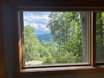 View from the bedroom window.