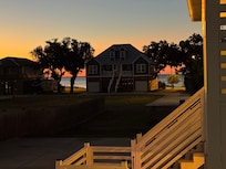 Sunrise from the back deck