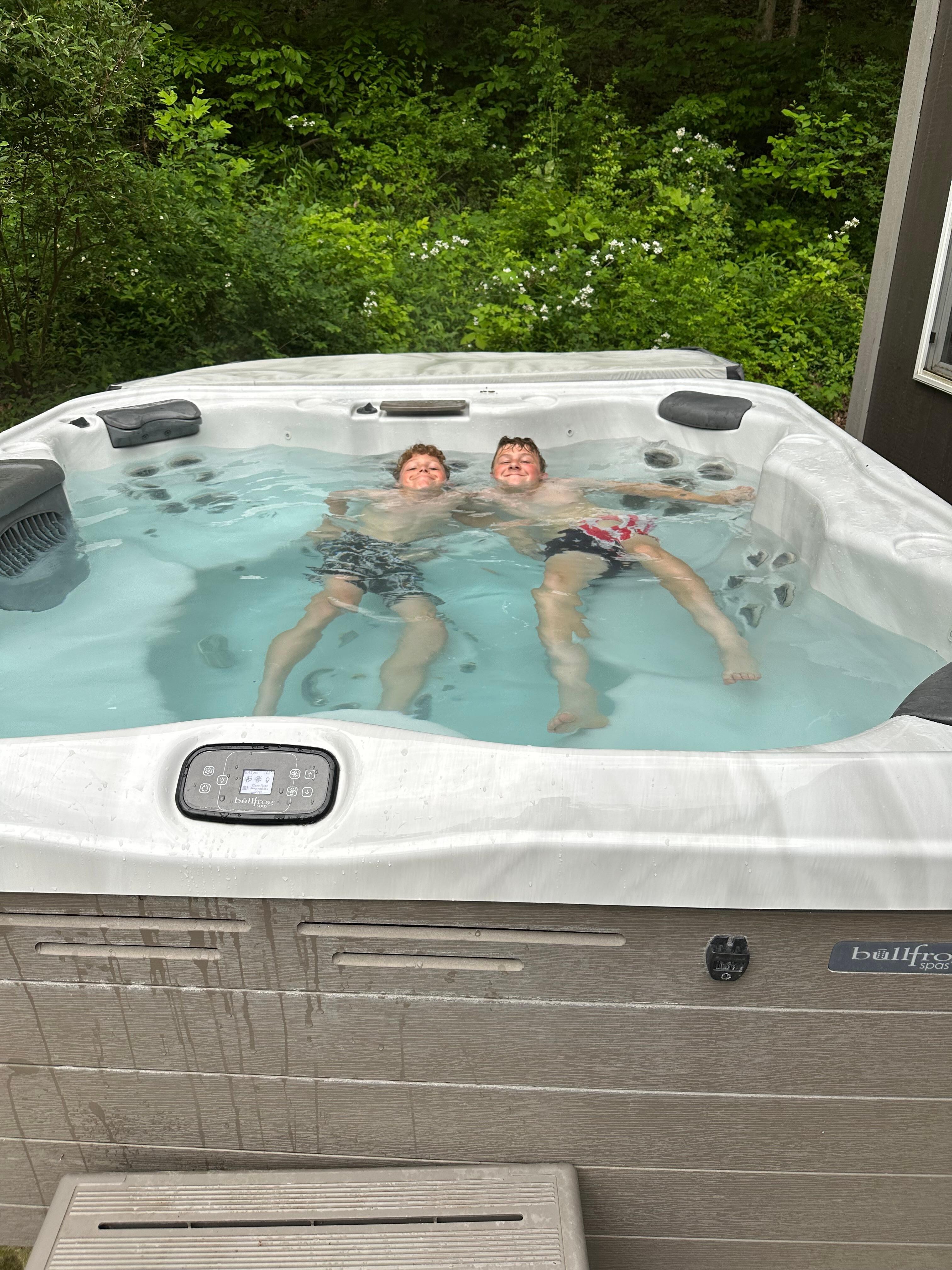 Hot tub was great