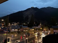 From the balcony