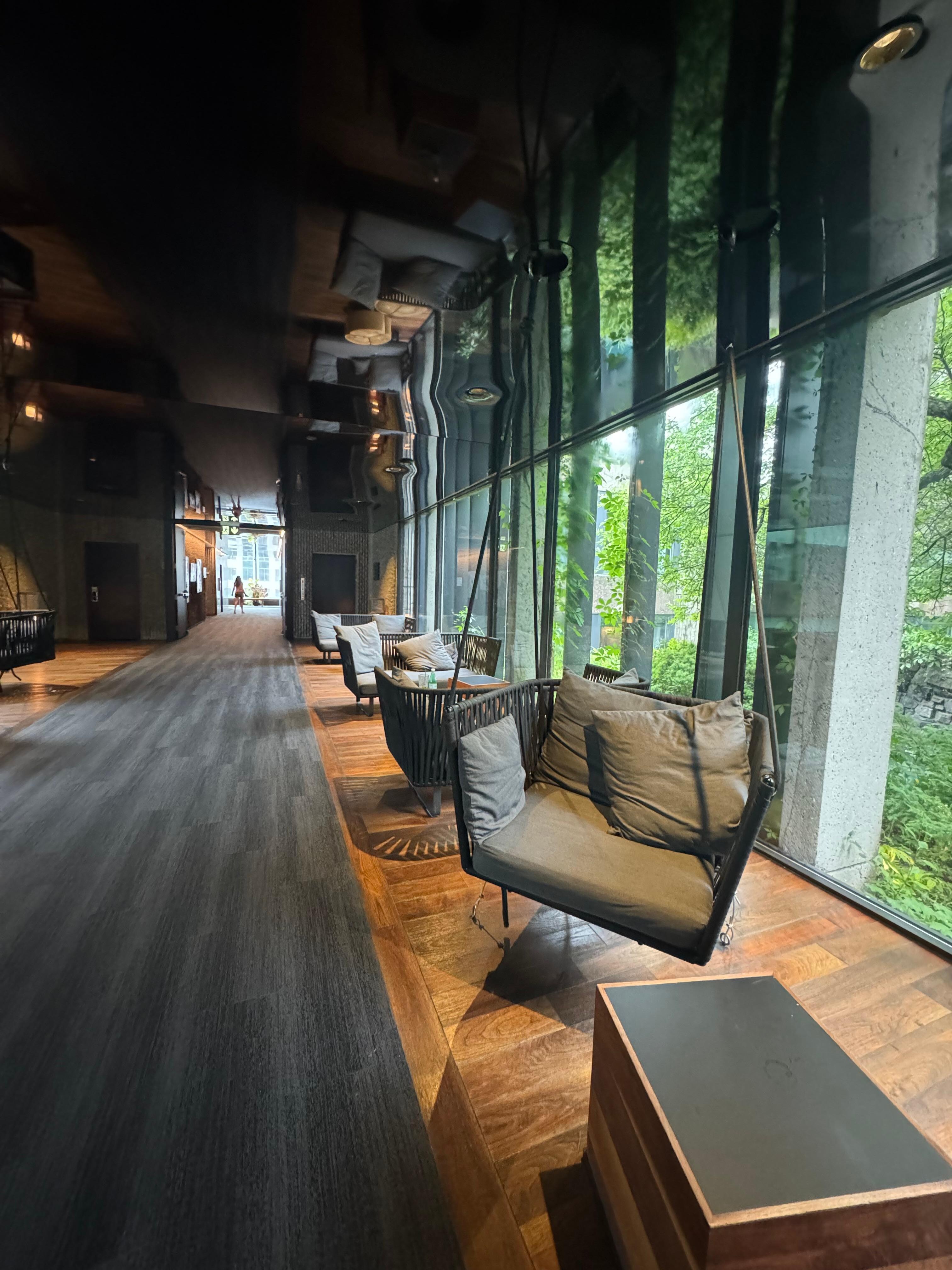 Hallway to lobby